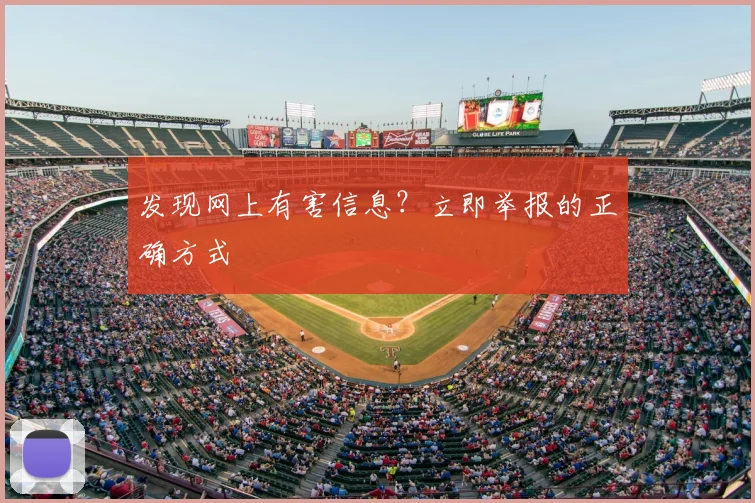 发现网上有害信息？立即举报的正确方式